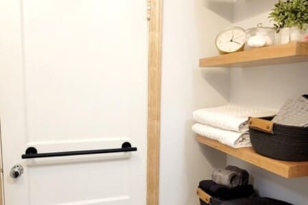 bathroom shelves 2 airbnb