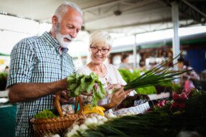 produce shopping